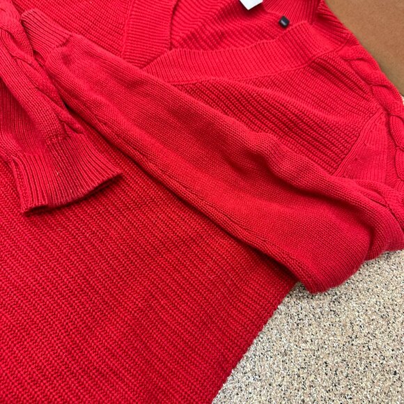CAbi Red Standout Sweater - Picture 6 of 8